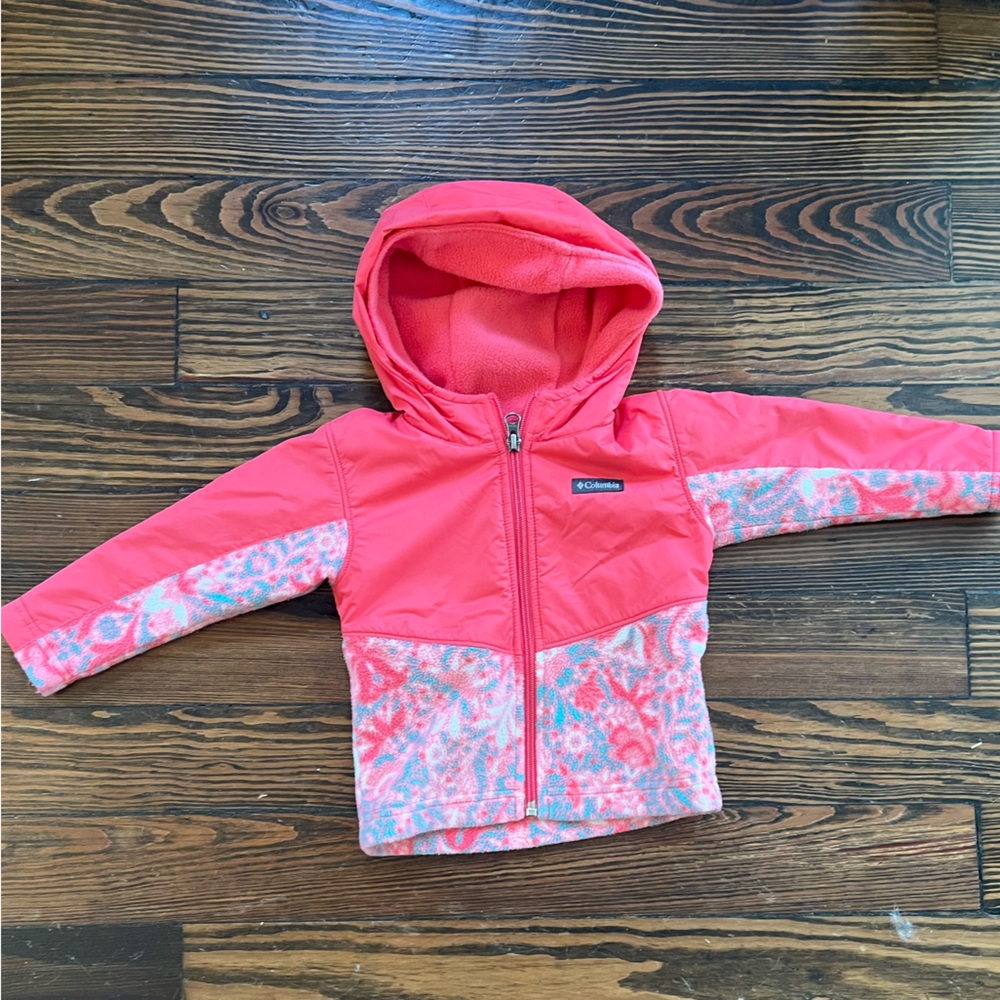 Columbia toddler zip up jacket 18-24 months